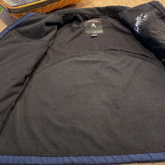 Antigua Bethel Inn Resort Maine Blue Cold Weather Water Resistant Jacket Small - Picture 10 of 17